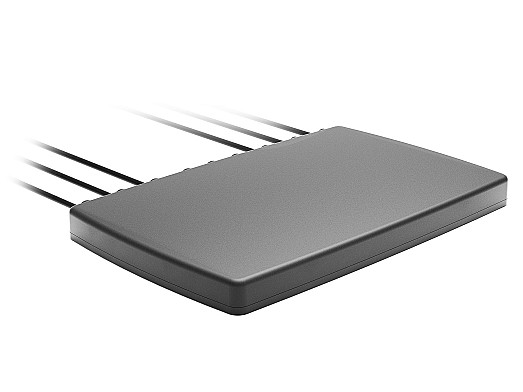 2J4H83Pe Stellar 6-in-1 5GNR MIMO Adhesive Mount Antenna designed and manufactured by 2J Antennas