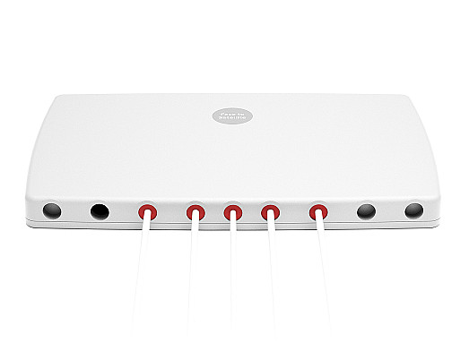 2J4H86PGFa Stellar 5-in-1 5GNR MIMO, Wifi-6E MIMO and GNSS Adhesive Mount Antenna designed and manufactured by 2J Antennas