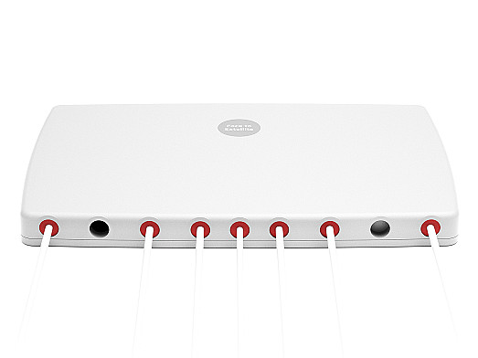 2J4H86PGFh Stellar 7-in-1 5GNR MIMO, WIFI 6E / WIFI 7 MIMO and GNSS Adhesive Mount Antenna designed and manufactured by 2J Antennas