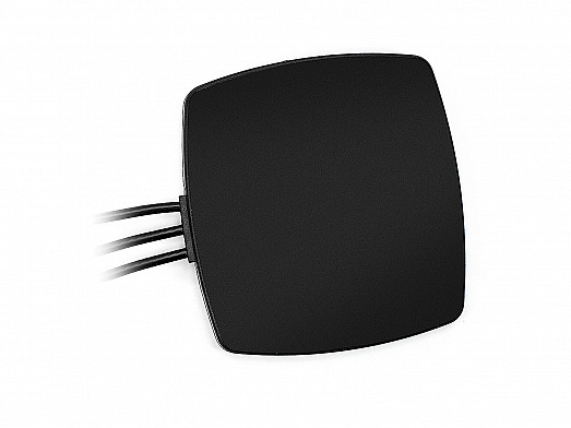 Designed and Manufactured by 2J Antennas Adhesive Surface Mount MIMO 5GNR/4G/3G/2G/CDMA and GPS/GNSS antenna