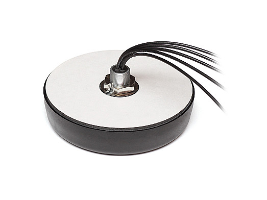 2J6586BGFa-M18-SP 5-in-1, 5GNR MIMO, Wifi-6E MIMO and GNSS Screw Mount Antenna designed and manufactured by 2J Antennas