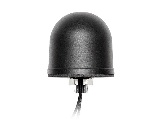 2J6A83Ba-RB-SP 2-in-1 Helm 5GNR/4G LTE/3G/2G MIMO IP67, IP69 and IK09 Screw Mount Antenna by 2J Antennas