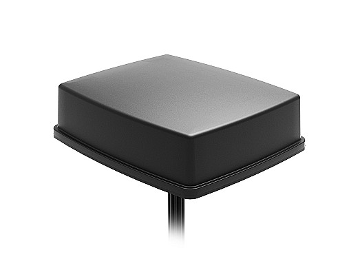 2J6B86BGFf Roof 9-in-1 5GNR MIMO, WIFI 6E, WIFI 7 MIMO and GNSS Screw Mount Antenna designed and manufactured by 2J Antennas