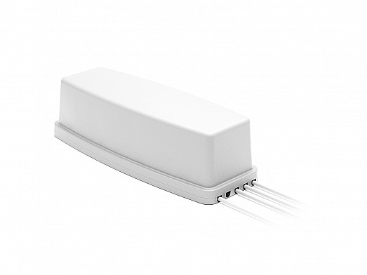 2J6C86MGFc Bullion 4-in-1 5GNR MIMO, Wifi-6E and GNSS Magnetic Mount Antenna designed and manufactured by 2J Antennas