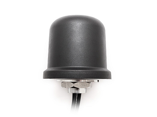 2J7041BGFc High Performance 5-in-1 combination 4G LTE/3G/2G MIMO, GNSS/GPS Screw Mount Antenna designed and manufactured by 2J Antennas