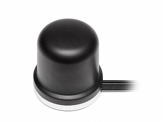 3-in-1 Medusa 4G LTE/3G/2G Cellular MIMO, GNSS/GPS Magnetic Mount Antenna by 2J Antennas