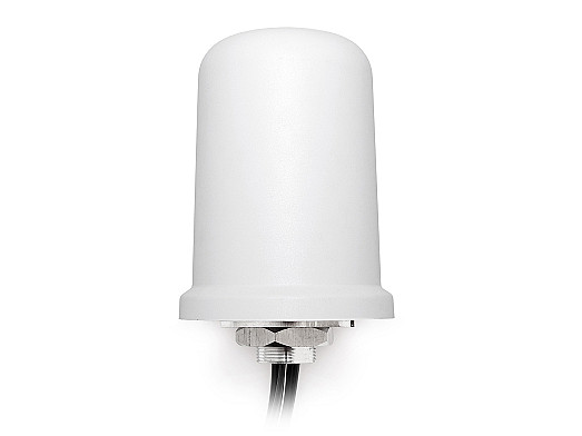 2J7114BGFa Big Medusa Cellular 2×4G/LTE/3G/2G Tetra GNSS Screw Mount Antenna designed and manufactured by 2J Antennas