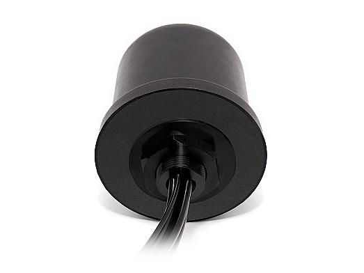 2J7A86BGFc 4 in 1 Medusa 5GNR MIMO, WiFi 6E and GNSS Screw Mount Antenna designed and manufactured by 2J Antennas