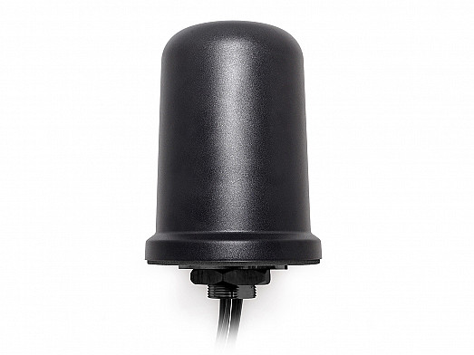 The Medusa Series” 5-in1 5GNR MIMO 2.4/5.0 GHz ISM and GPS GNSS Screw Mount by 2J Antennas