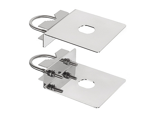 2JB14J - Pole Mount Stainless Steel Antenna bracket