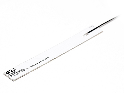 5GNR/4GLTE/3G/2G rigid fiberglass internal antenna covering a wide bandwidth 617-5925mhz by 2J Antennas