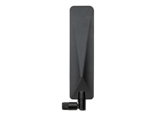 Versatile wideband 5GNR/UHF/4G/3G/2G/CDMA hinged connector mount external antenna by 2J Antennas