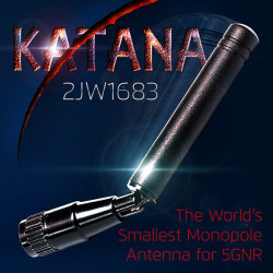 Introducing "KATANA" - The World's Smallest 5GNR Monopole Antenna