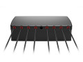 2J4H85Me Stellar 8-in-1 5GNR MIMO and Wifi-6E MIMO Magnetic Mount Antenna designed and manufactured by 2J Antennas