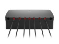 2J4H86MGFl Stellar 7-in-1 5GNR MIMO, Wifi-6E MIMO and GNSS Magnetic Mount Antenna designed and manufactured by 2J Antennas