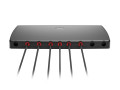 2J4H86PGFm Stellar 6-in-1 5GNR MIMO, Wifi-6E MIMO and GNSS Adhesive Mount Antenna designed and manufactured by 2J Antennas