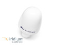 Ray Series - Iridium Marine  1616-1627mhz- Pole Mount Antenna by 2J Antennas