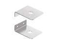 2JB03H - Wall Mount Stainless Steel Antenna bracket